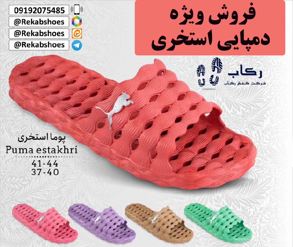دمپایی استخری مردانه 