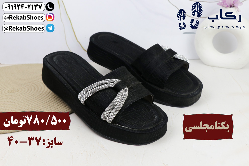 دمپایی مجلسی مشکی