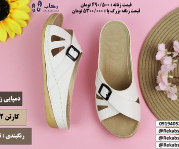 دمپایی چرم زنانه